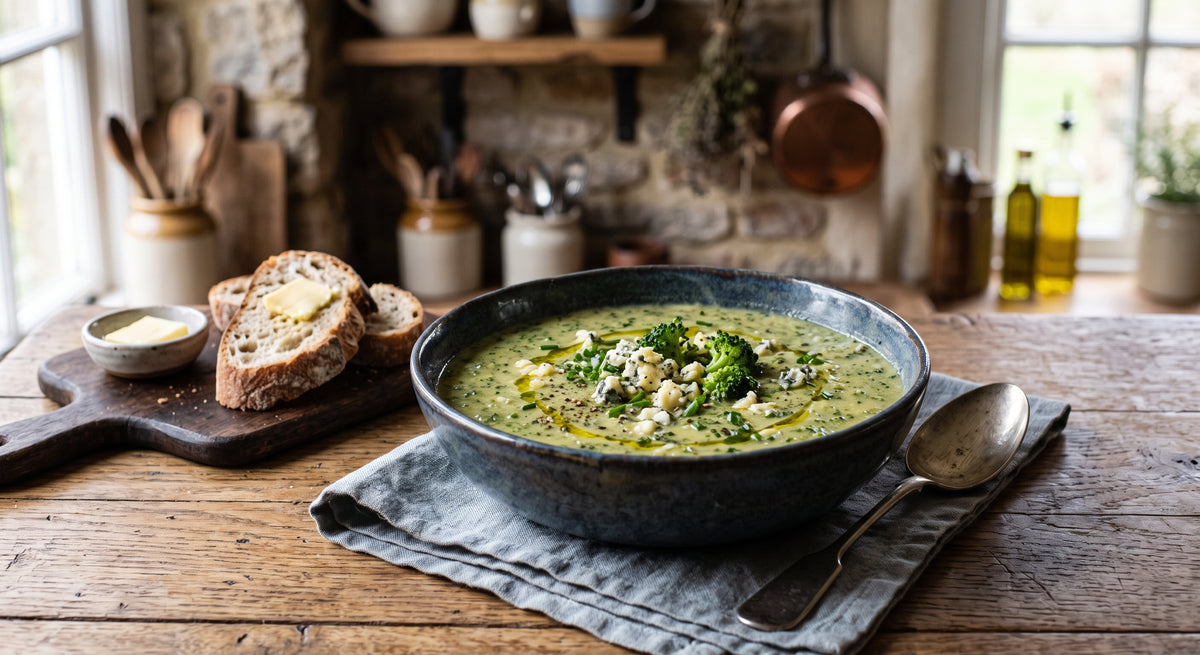 Brocoli & Stilton Soup