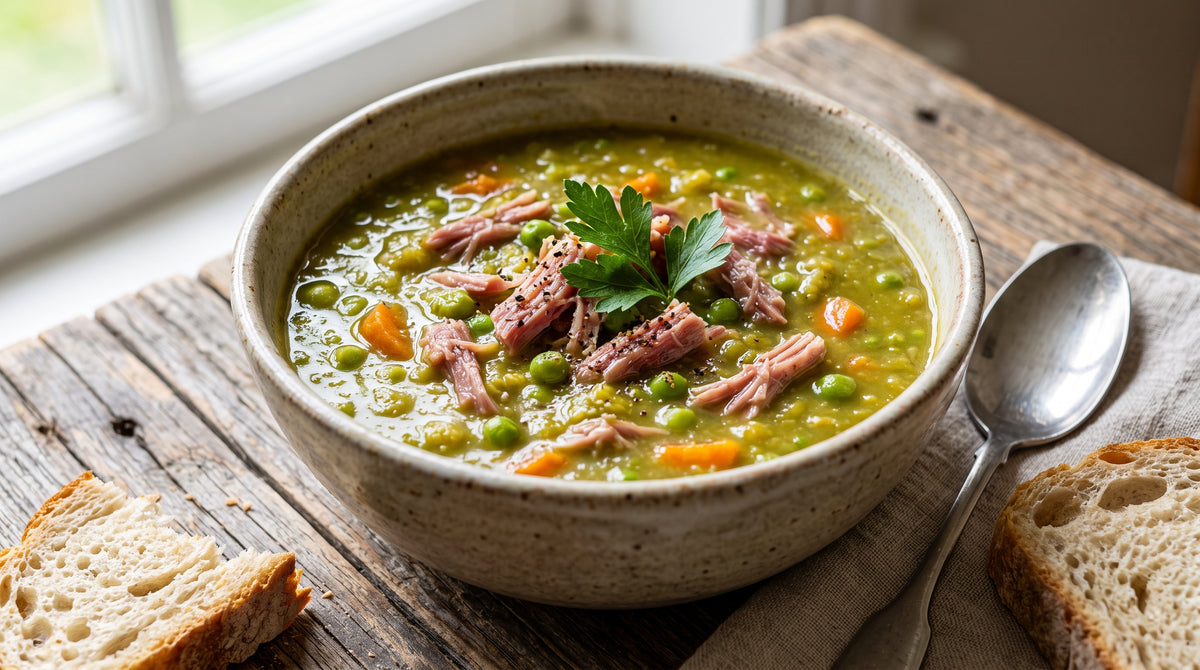 Green Split Pea & Ham Hough