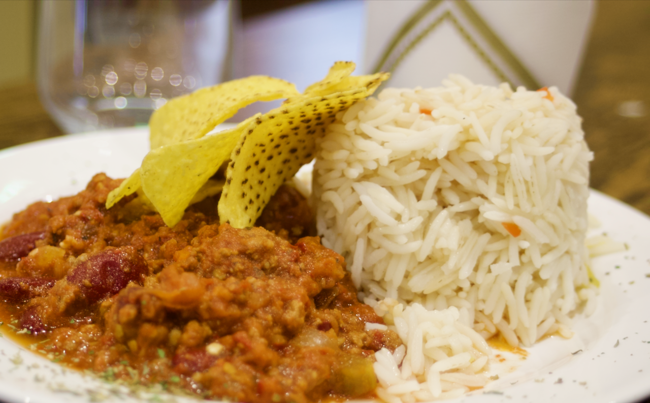 Hot Chilli Chicken & Rice