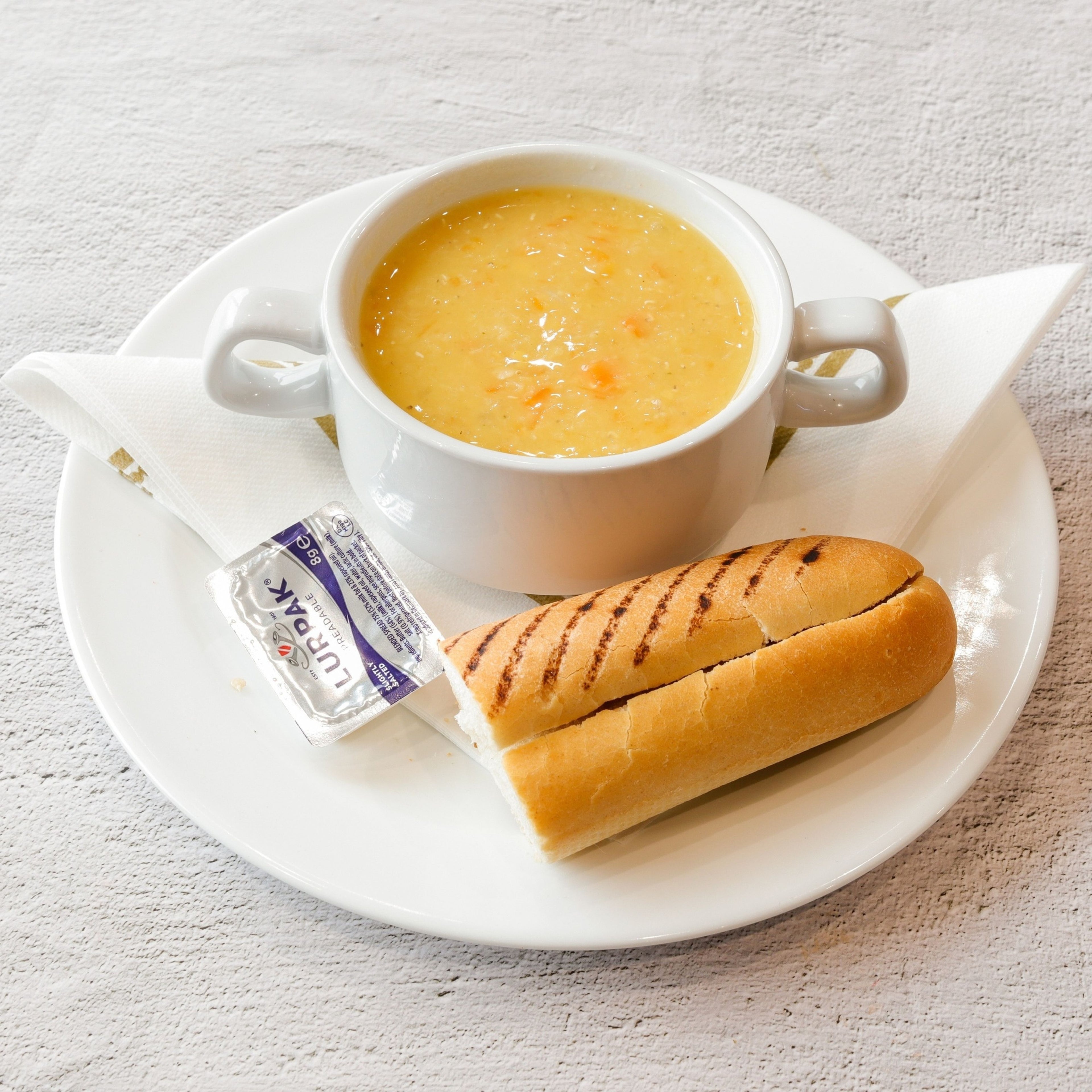 Lentil & Bacon Soup