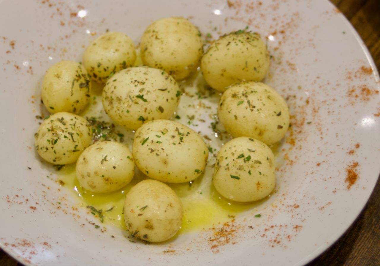 Buttered Baby Potatoes